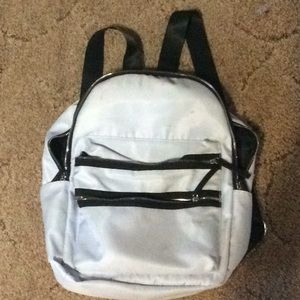Light blue backpack